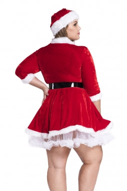 Miss Santa Costume (3pieces)