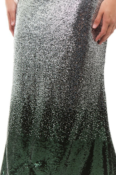 Sequin Tube Gown